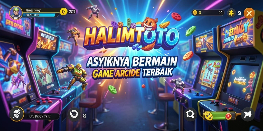 Tampilan menarik dari gameplay HALIMTOTO yang seru dan mendebarkan.