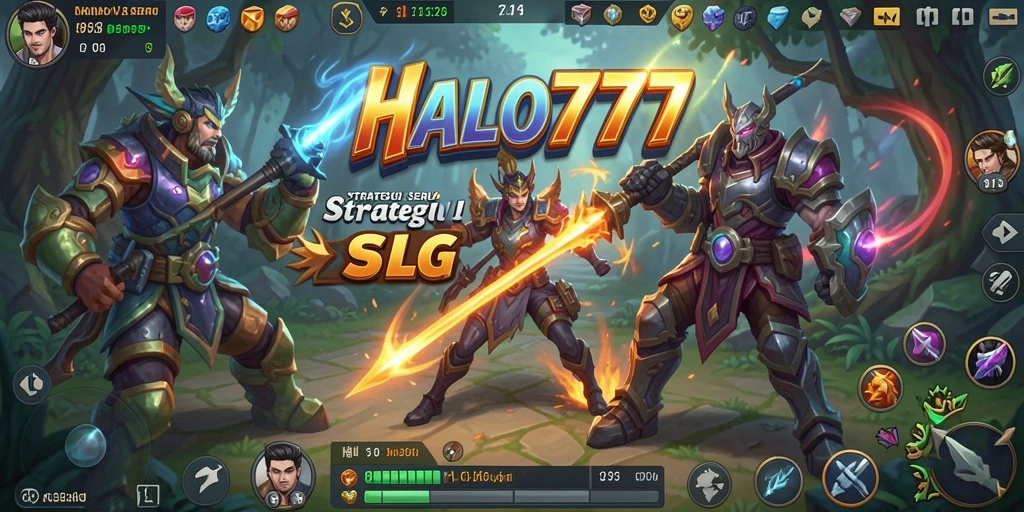 Tampilan gameplay <strong>HALO777</strong> yang mendebarkan dan strategis.
