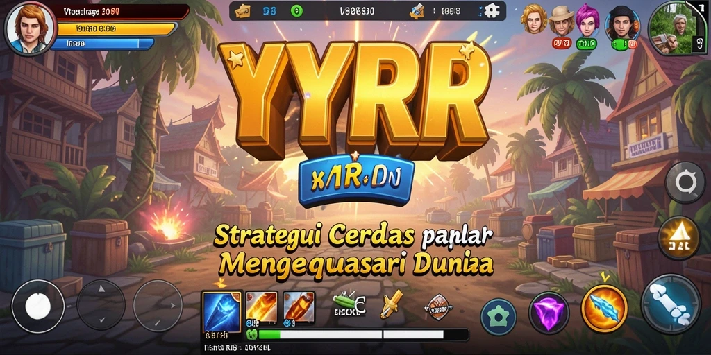 Tampilan gameplay strategis yang mendebarkan di YYRR.
